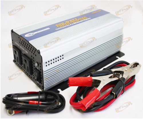 600 Watt DC to AC POWER INVERTER CONVERT 12V to 110V 600W 1200W Surge